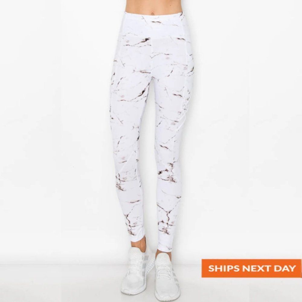 Crisscross Detail Pocket Legging - Pocket Leggings - Leggings - Tights